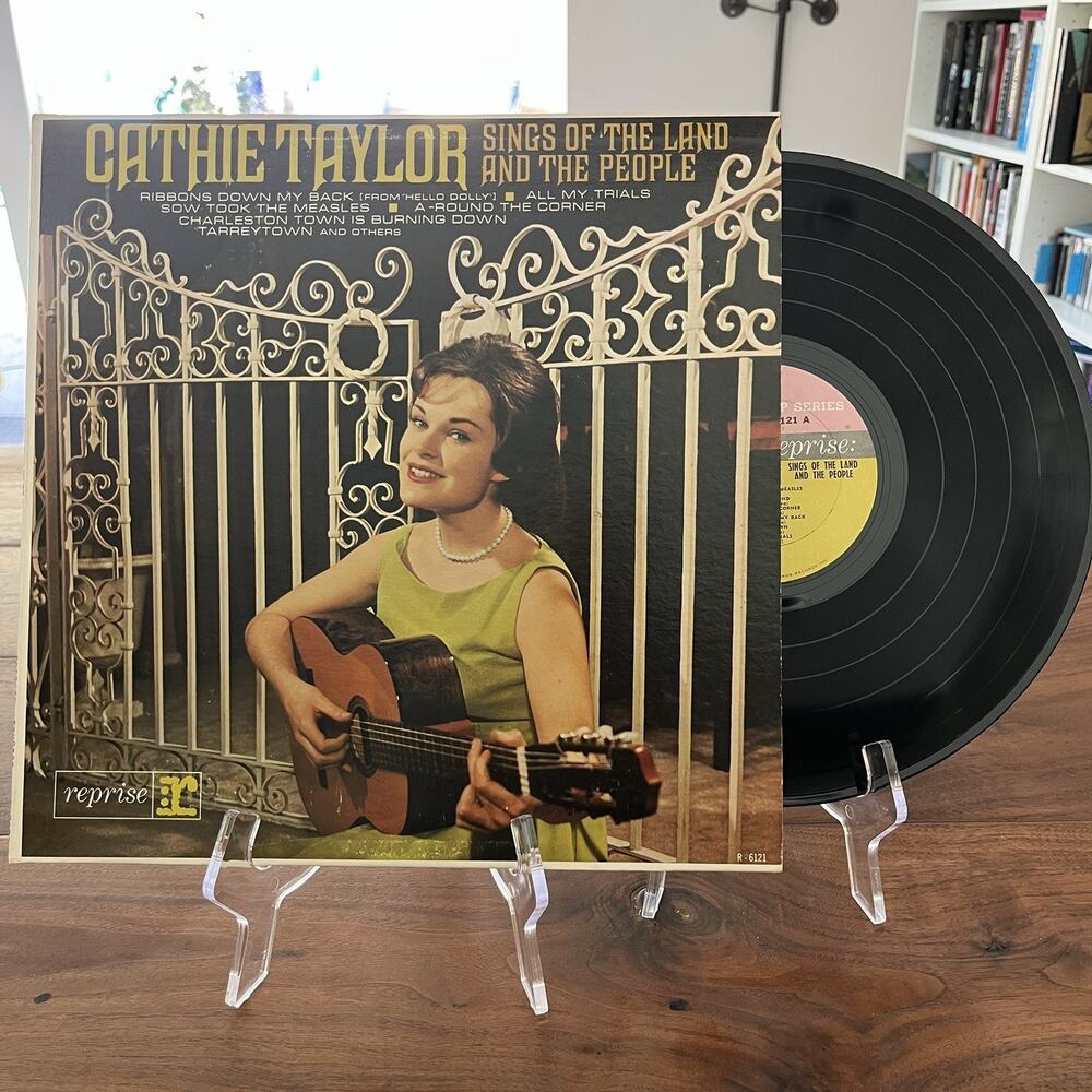 Cathie Taylor Sings of the Land and the People Vinyl LP 1965 Reprise R-6121